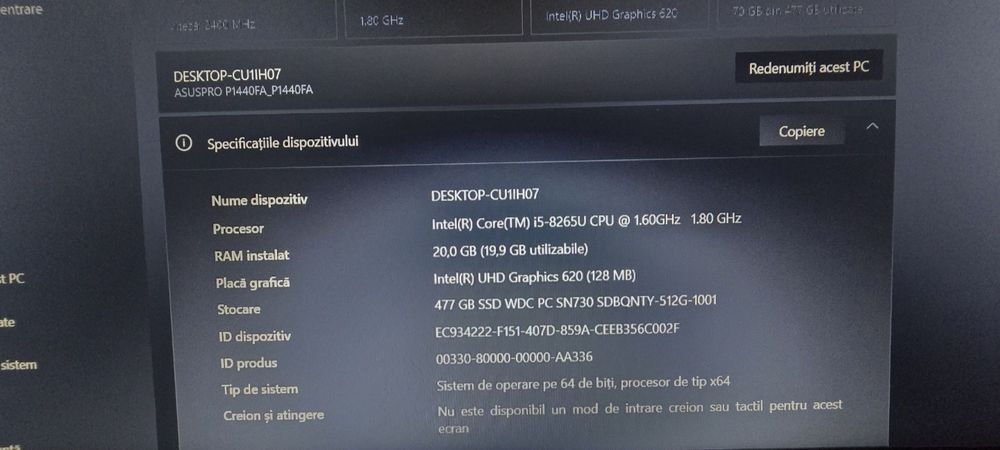 Laptop gaming 20gb ram