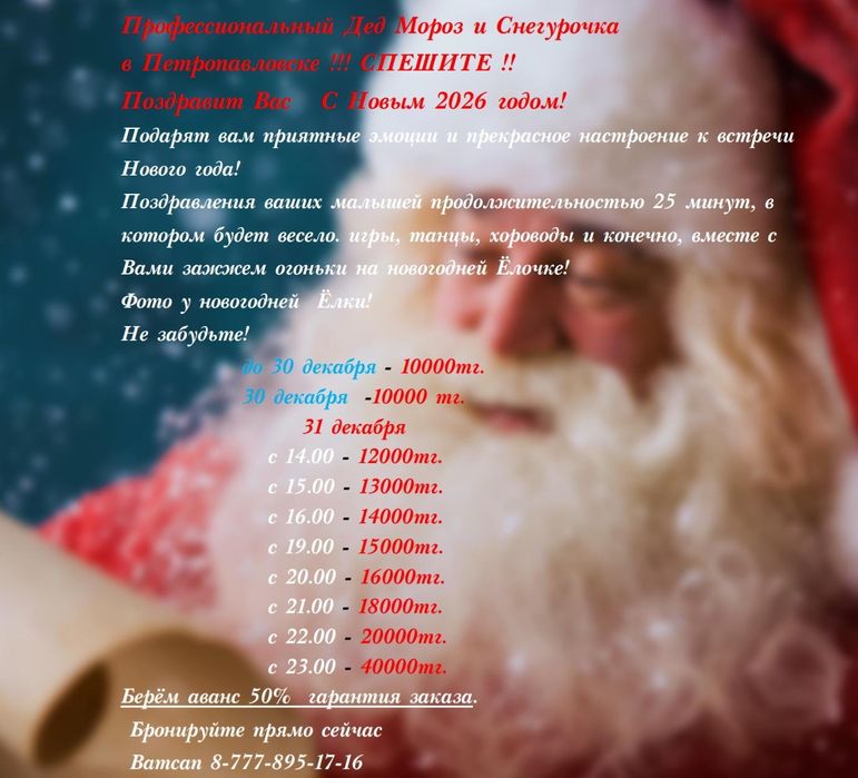 Дед Мороз и Снегурочка