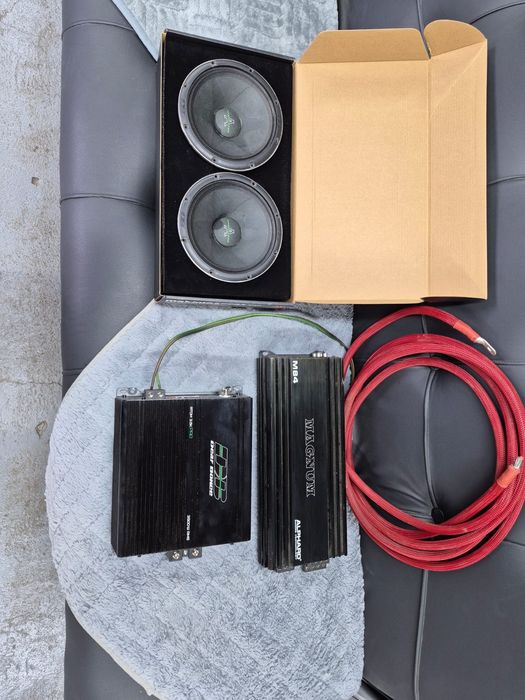 Продам колонки, усилители и кабель