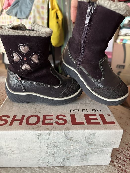 Зимние сапожки на девочку