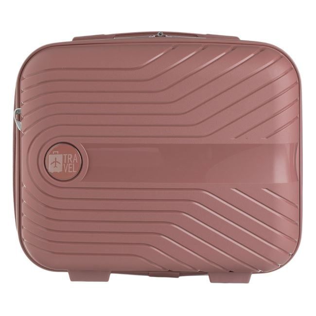 Розово куфарче за ръчен багаж