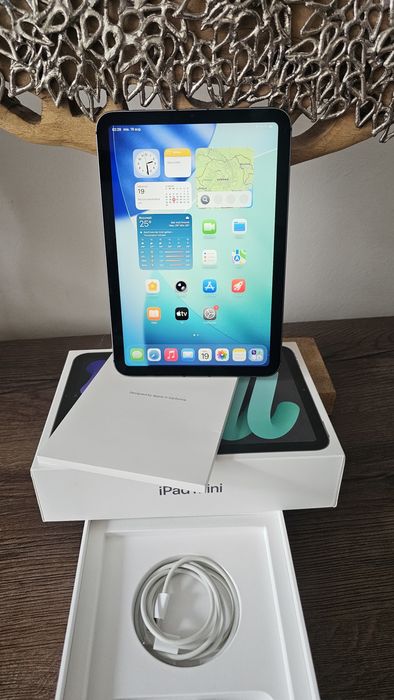iPad mini 6 (2021) Wi-Fi + Cellular 5G – 64 GB, Space Gray