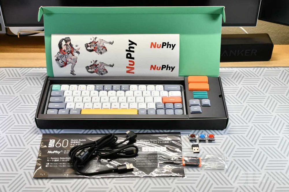 NuPhy Air60 — механическая низкопрофильная клавиатура (Open Box)