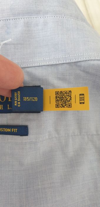 POLO Ralph Lauren Cotton Mens  18 / XL - 2XL ОРИГИНАЛ НОВО! Мъжка Риза