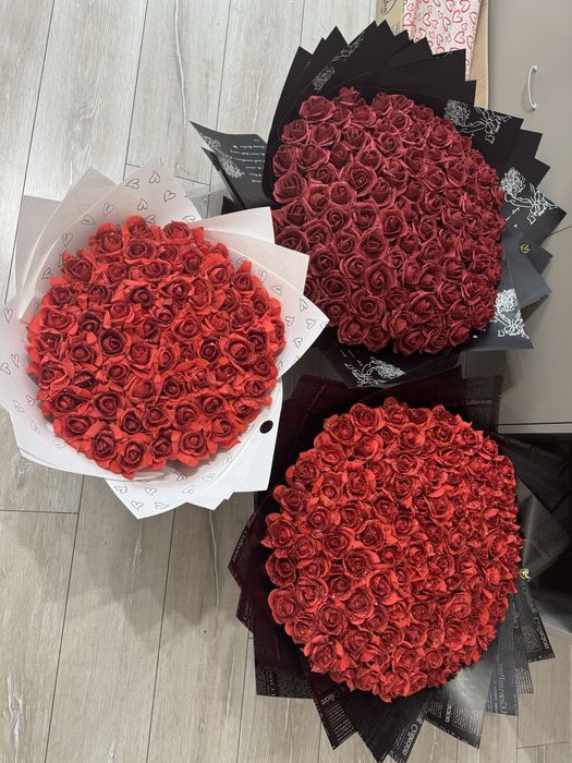 Букет от вечни рози