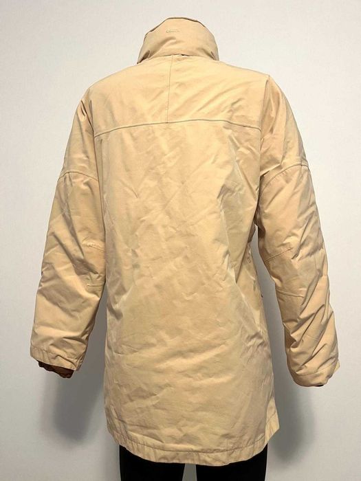 Geacă Ciesse, L, bej, cu glugă ascunsă și căptușeală detașabilă