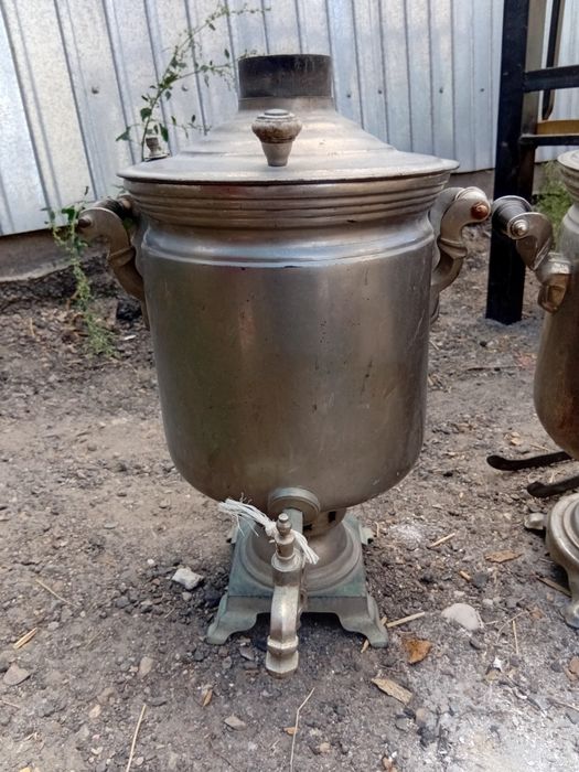 Советский самавар на дровах 7л