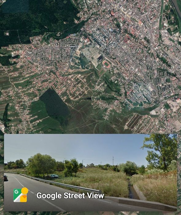 Vând 3001 mp zona Tancodrom, str Victor Slavescu, cu padure de pini