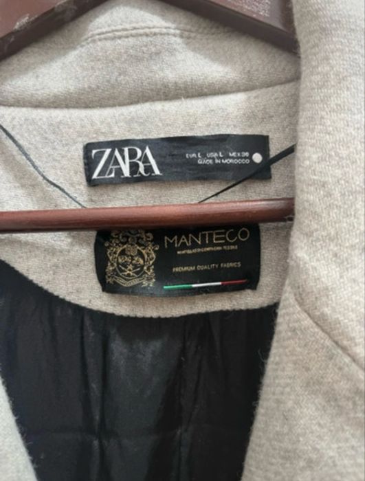 Palton Zara x Manteco
