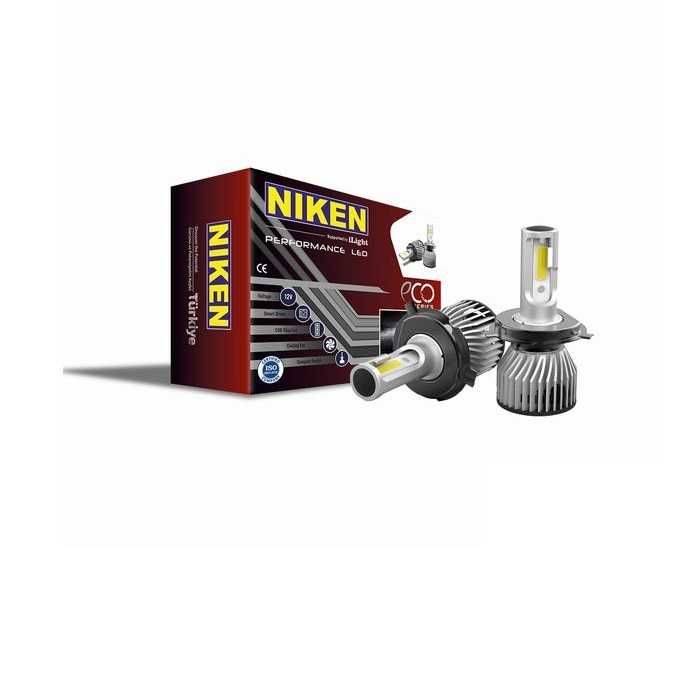 Диодни крушки NIKEN H4 ЕКО  2бр/к-т с вентилатор за по-добро охлаждане