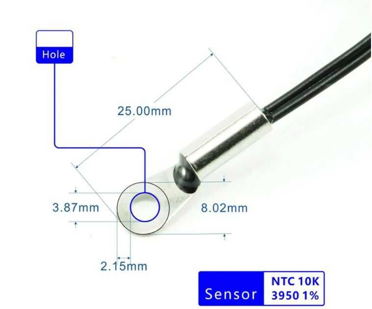 Termometru dublu dual afisaj panou universal digital 5-28V -50/ 125gC