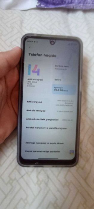 Redmi note 9 s 1chi qoʻl