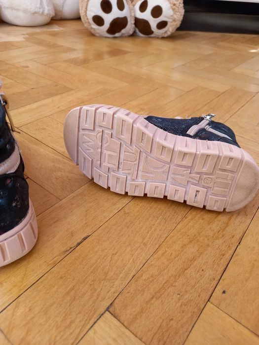 Детски кецове PONKI MELLOW BLACK-Powder №27