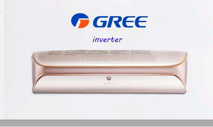 Кондиционер GREE-24 инвертер Установка сразу
