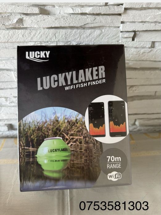 Vând Luckylaker Wifi fish Finder Nou(Sigilat)