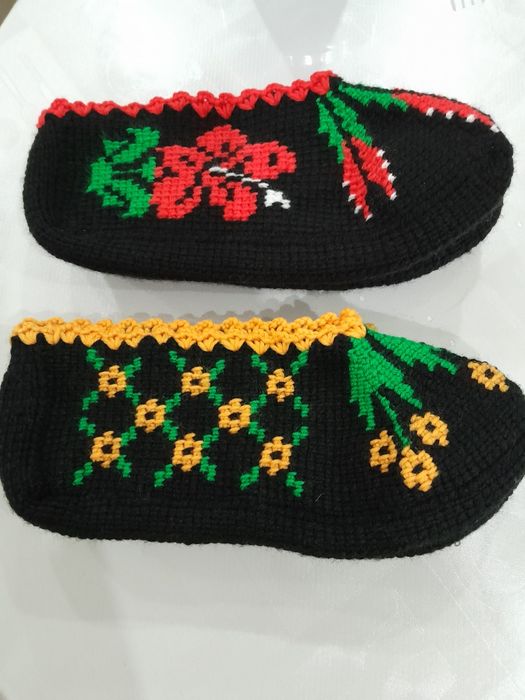 Следы вязаные, теплые