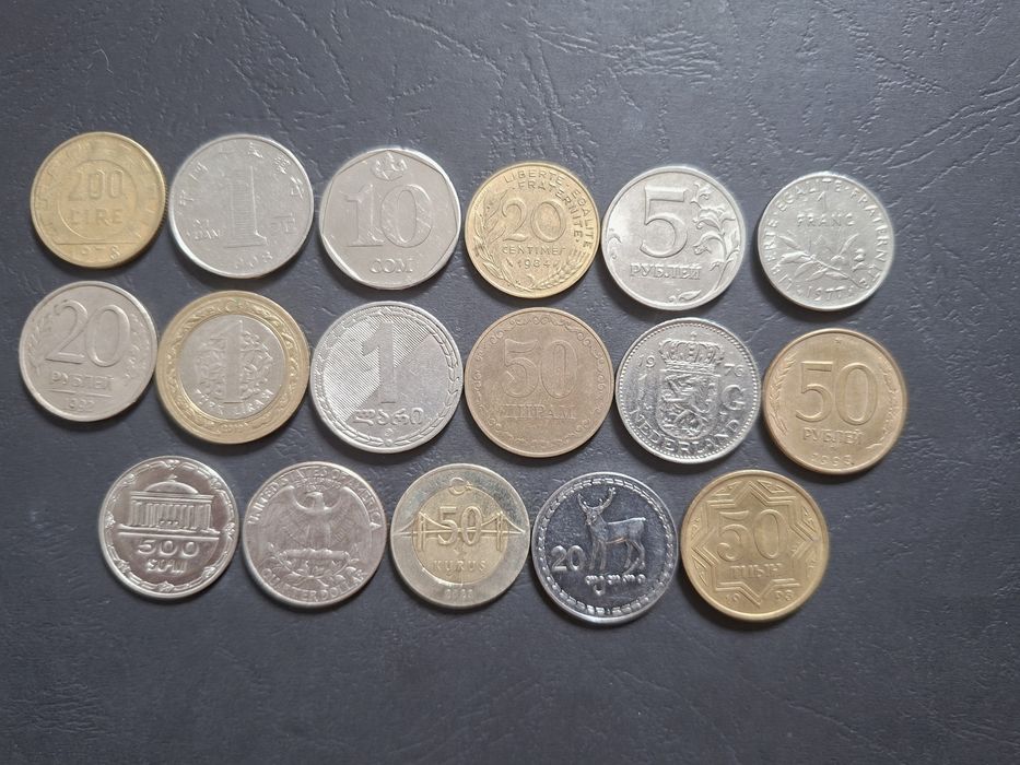Набор монет стран мира