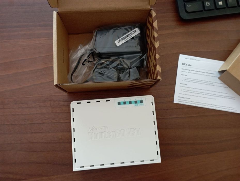 Маршрутизатор MikroTik hEX lite