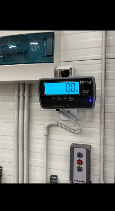 Електронна везна Еликом, кантар 3000кг.