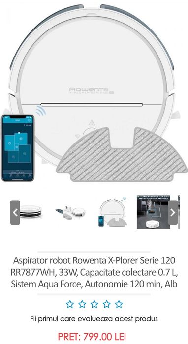 Robot Rowenta X-Plorer + Mop