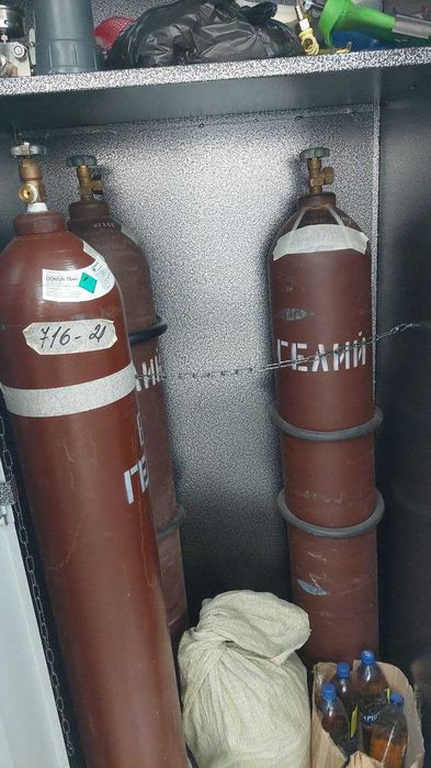 Гелий высокой чистоты 5.0 (99,999%) для лабораторных целей