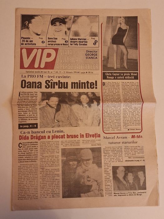 Ziare vechi Romanesti 1994