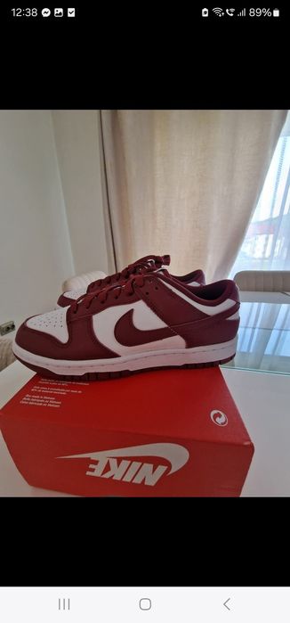 Nike Dunk Low retro red/white