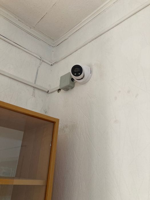 Установка камер видеонаблюдения