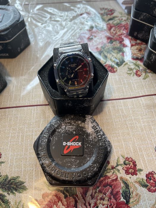Ceas Casio G-Shock GA-2100SKE-7A Skeleton
