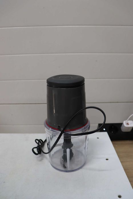Електрическа чопърка Moulinex Easy Press AT740H с мощен 600W мотор, 4 остри ножа от неръждаема стомана, капацитет 500 мл, лек ДЕФЕКТ!