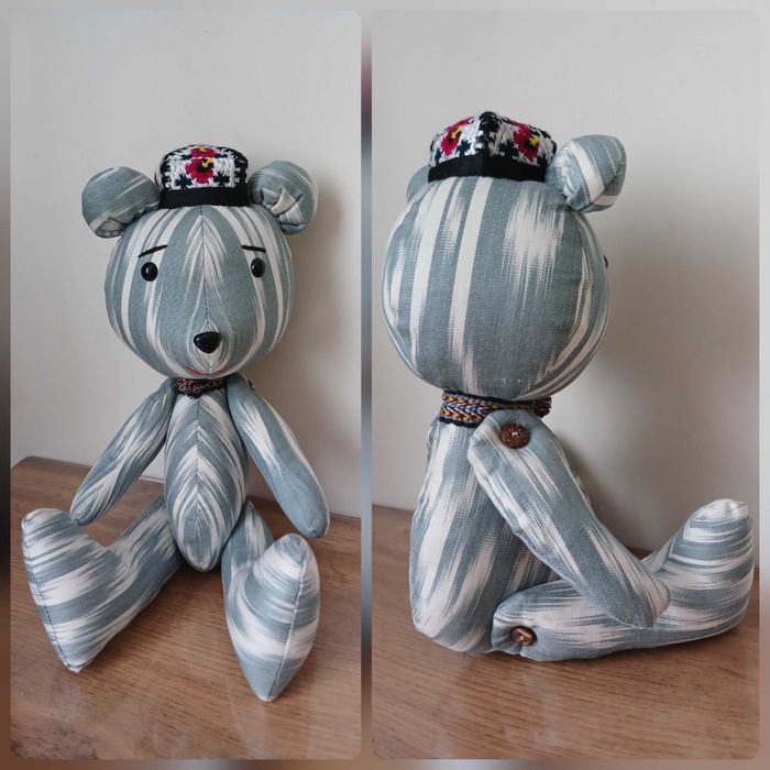 Игрушка кукла медведь ручной работы