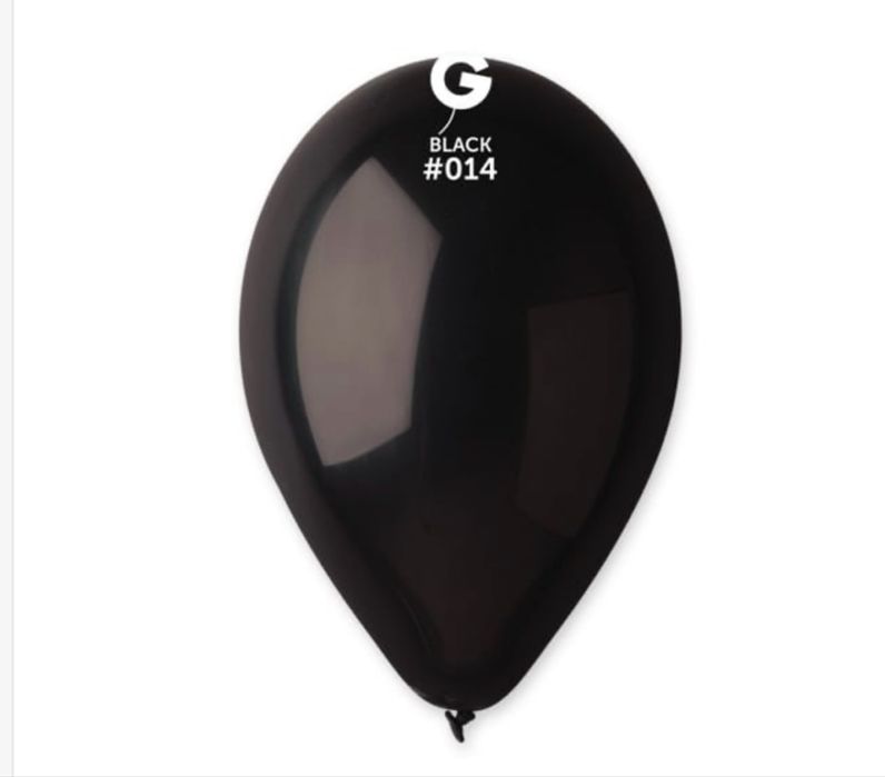 Тъмносини, бели, черни балони