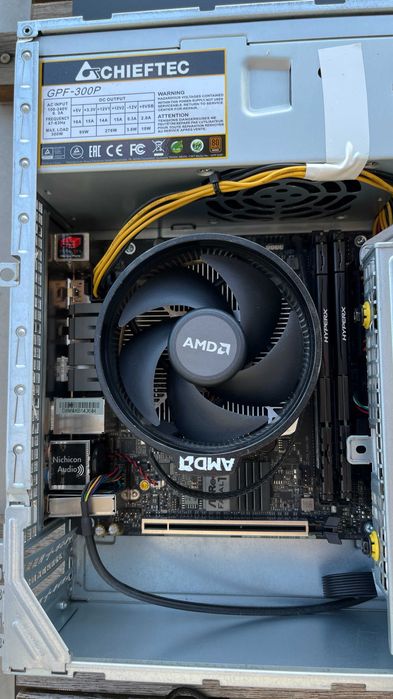 Mini PC, AMD Ryzen 3400G, 16 GB RAM, 500 GB SSD, Win 11, Office
