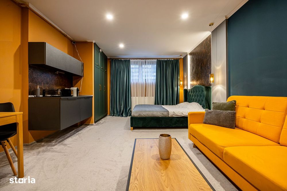 Garsonieră premium în inima Poienii Brașov |Nuba | Design interior