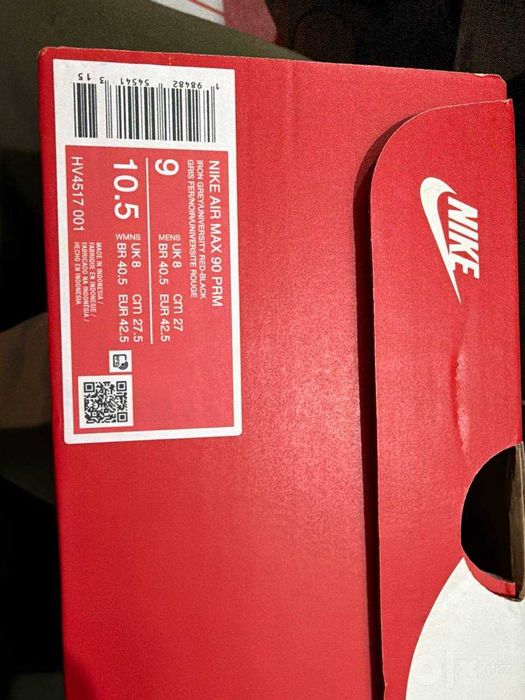 Кроссовки мужские Nike Air Max 90 Premium! Новые в коробке! Оригинал!