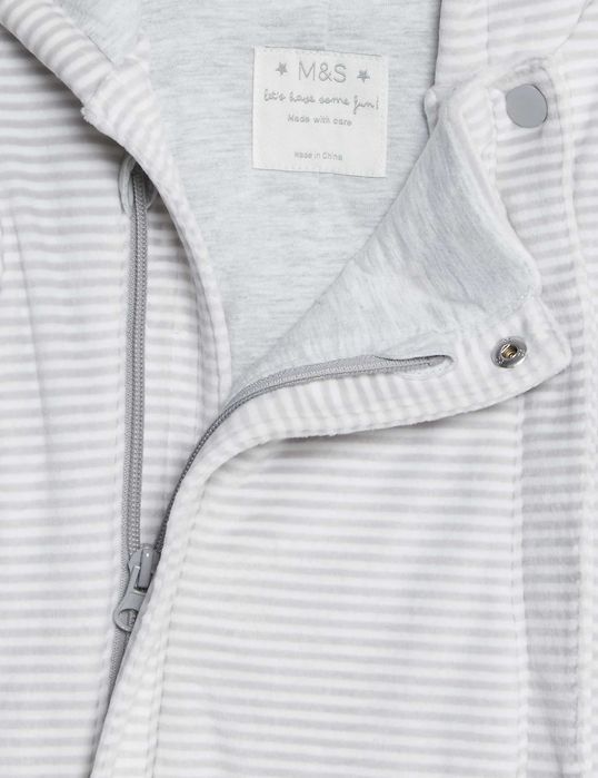 Marks & Spencer salopeta din velour cu dungi