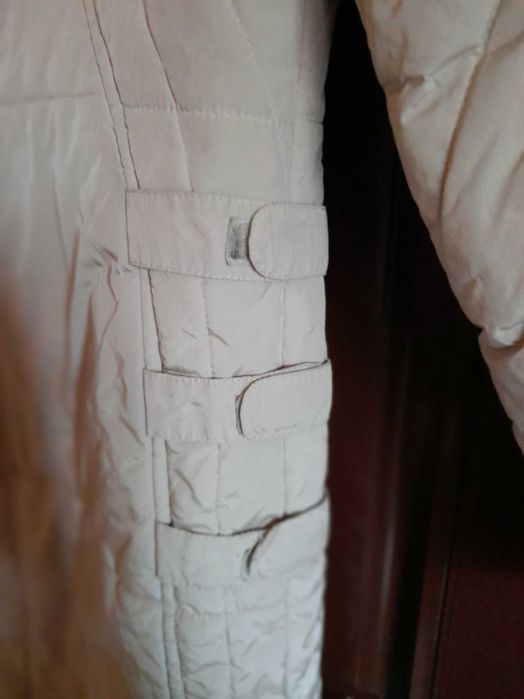 Fas de fete, lung, matlasat si calduros, bej S