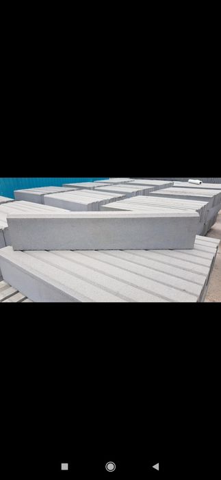 Бордюр дорожный поребрик сплитерные блоки