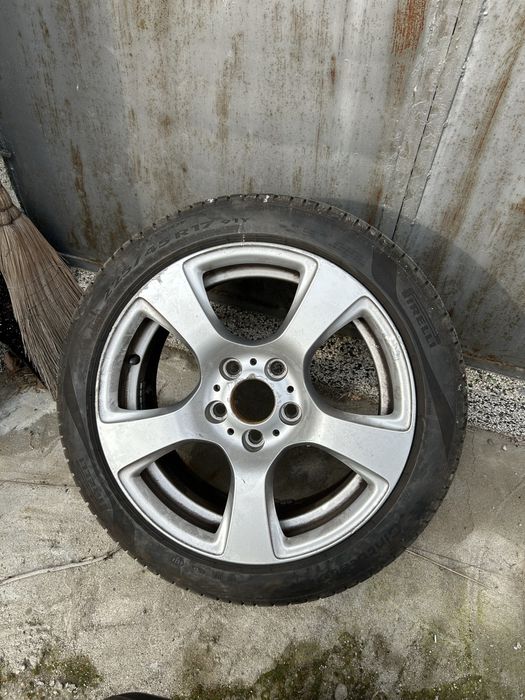 Джанти 5x120 17" BMW с нови легни гуми 225/45/17