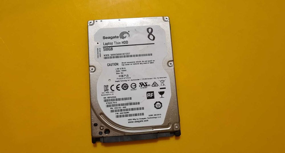 8.HDD Hard Disk Laptop Thin HDD Seagate 500Gb 5400Rpm 16MB SATA 2