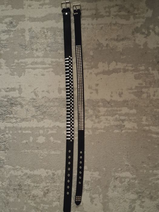 Ремень с заклепками