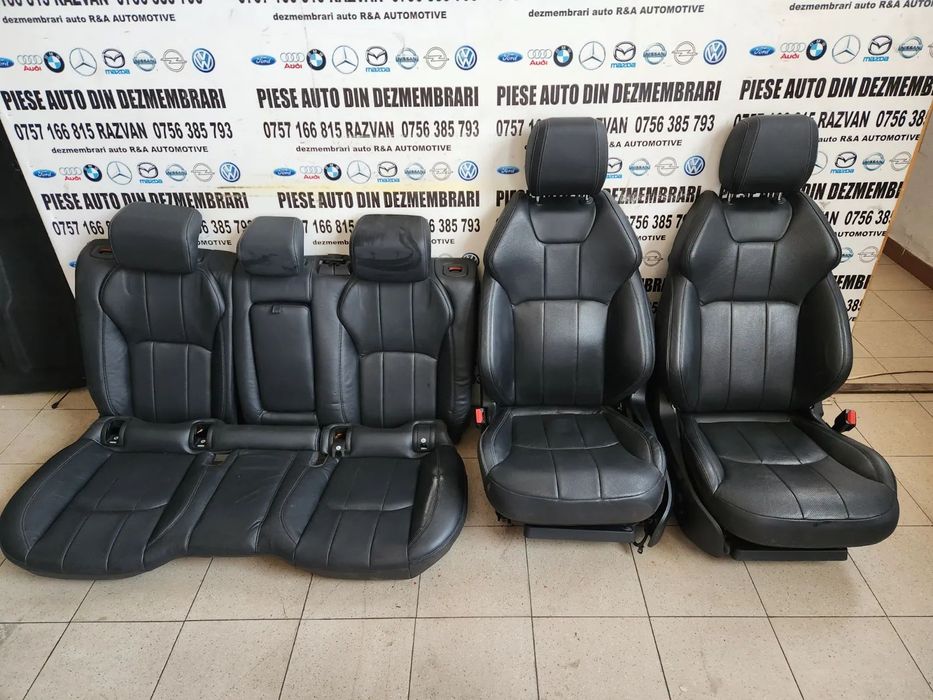 Interior Piele Scaune Fata Electrice Banchete Spate Piele Range Rover Evoque An 2012-2013-2014-2015