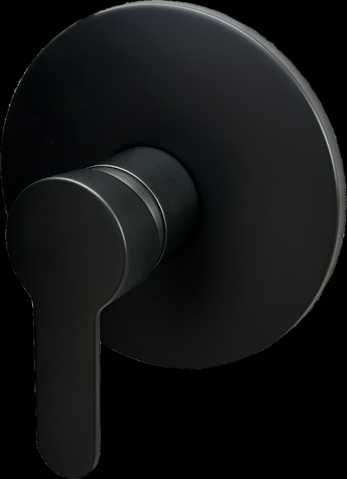 Смесител за вграждане за вана/душ в цвят черен