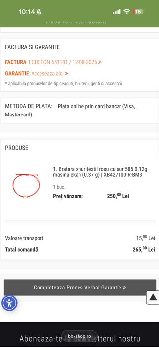 Bratara aur copii noua.