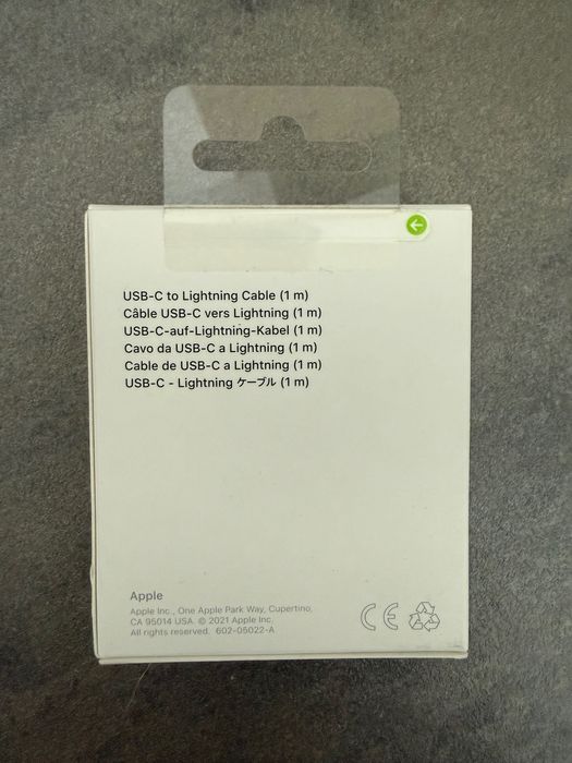 оригинален Apple USB-C to Lightning Cable