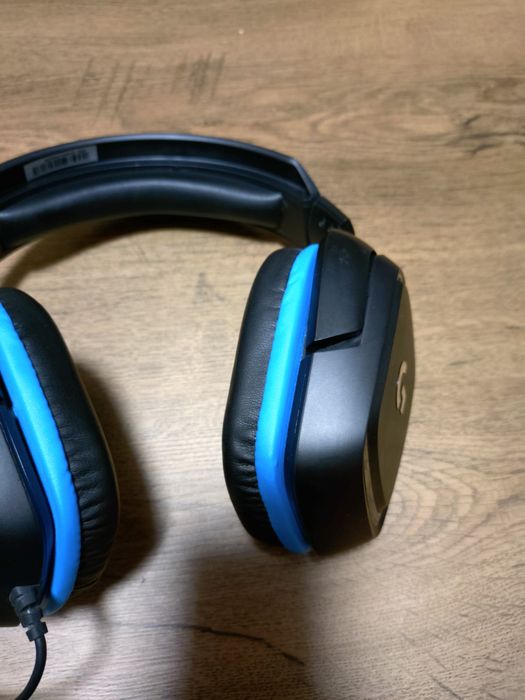 Геймърски слушалки Logitech G432, Микрофон, Черни