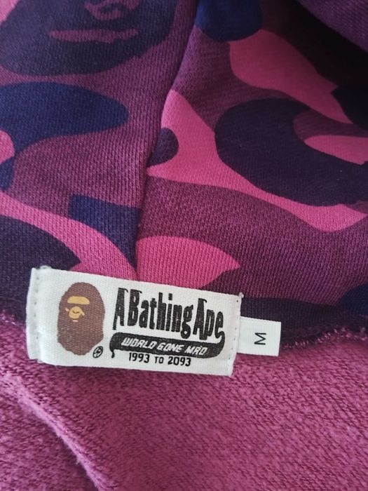 Bape purple hoodie