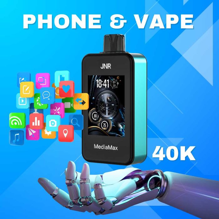 SmartPhone Vape 40.000 puffs Ecran 2.4 inch HD