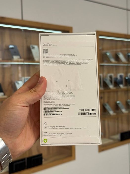 Iphone 17 Pro Max 256 Gb New Nano sim + E-sim