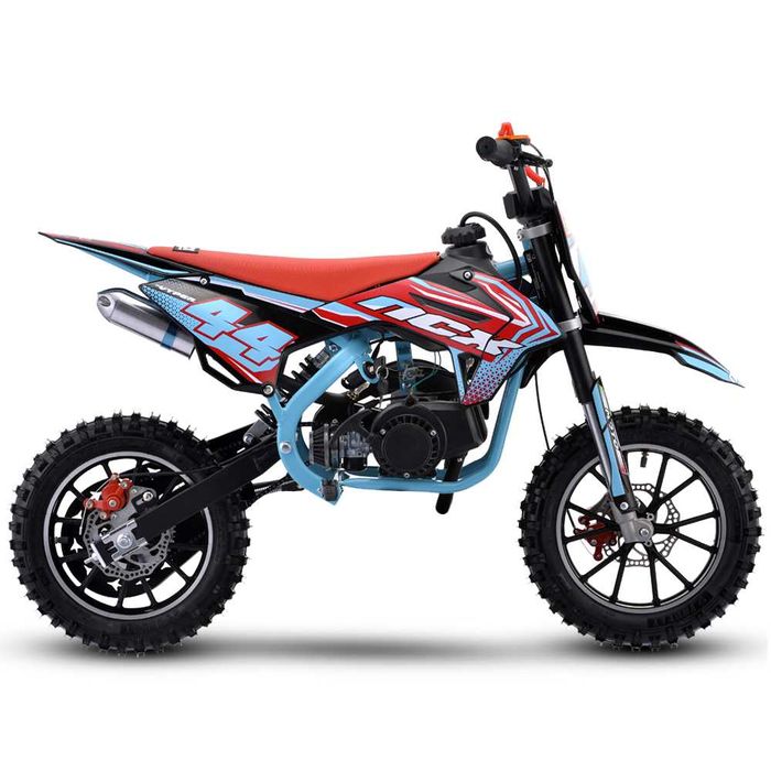 Motocicleta cross copii NCX Vyper Evo Race Pro 10/10 rosu/albastru